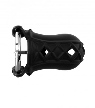 EXTREME SILICONE COCK BLOCKER BLACK - Imagen 5