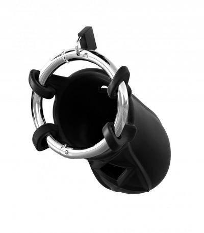 EXTREME SILICONE COCK BLOCKER BLACK - Imagen 6