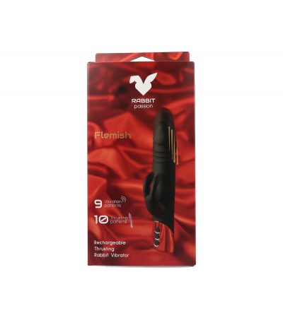 FLEMISH RECHARGEABLE ROTATING RABBIT VIBRATOR - Imagen 10