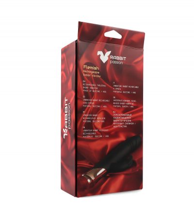 FLEMISH RECHARGEABLE ROTATING RABBIT VIBRATOR - Imagen 11