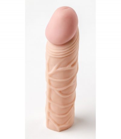 REALISTIC PENIS SHEATH S1 FLESH 16'5 CM - Imagen 2