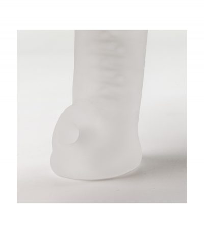 REALISTIC PENIS SHEATH S10 TRANSPARENT 17'80 CM - Imagen 3