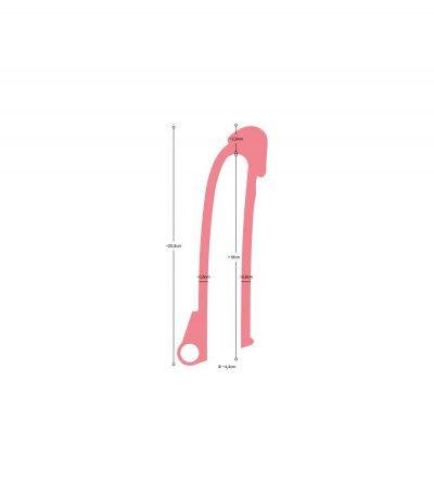 REALISTIC PENIS SHEATH S7 FLESH 21 CM W/ VIBRATION - Imagen 5