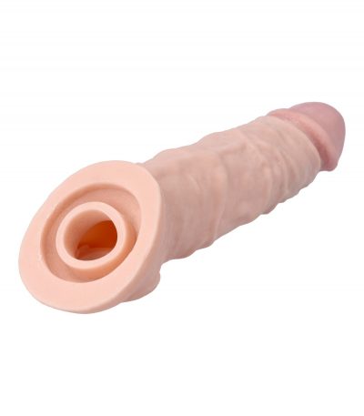REALISTIC PENIS SHEATH S8 FLESH 19.8 CM - Imagen 5