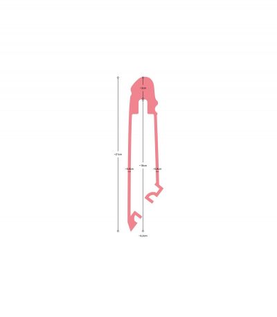 REALISTIC PENIS SHEATH S8 FLESH 19.8 CM - Imagen 6
