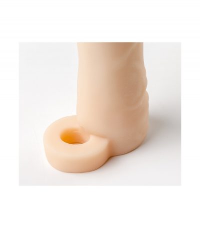 REALISTIC PENIS SHEATH S9 FLESH 16'4 CM - Imagen 3