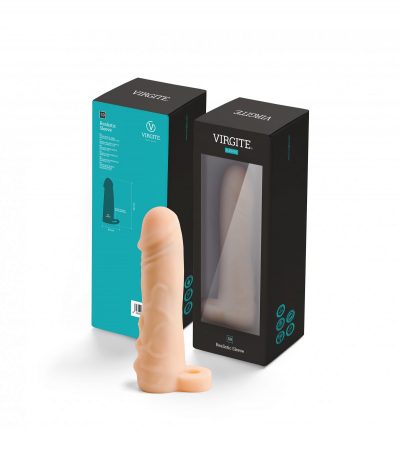 REALISTIC PENIS SHEATH S9 FLESH 16'4 CM - Imagen 4
