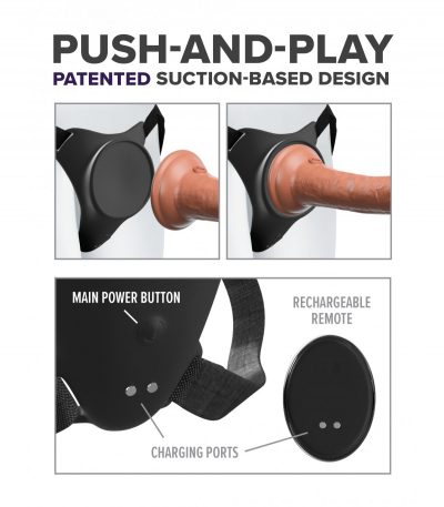 G-SPOT PRO HARNESS BLACK - Imagen 4