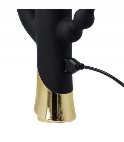 HARLEQUIN RECHARGEABLE RABBIT VIBRATOR WITH GYRATING DILDO SHAPE - Imagen 10