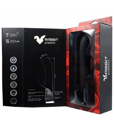 HAVANA RECHARGEABLE SILICONE VIBRATOR WITH TAPPING RABBIT AND TAPPING SHAFT - Imagen 13