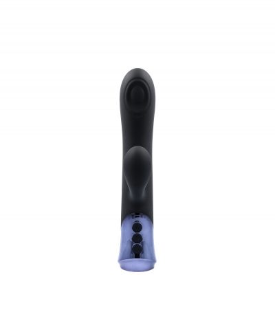 HAVANA RECHARGEABLE SILICONE VIBRATOR WITH TAPPING RABBIT AND TAPPING SHAFT - Imagen 5