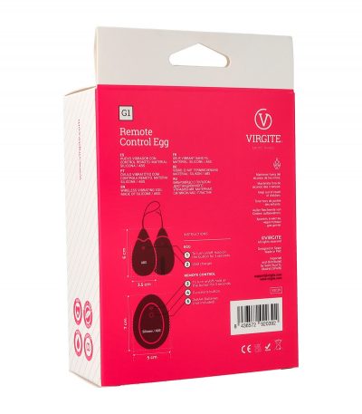 G1 RECHARGEABLE EGG WITH REMOTE CONTROLLER PURPLE - Imagen 7