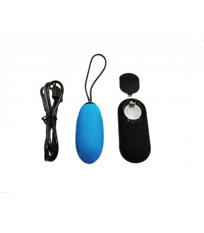 BLUE RECHARGEABLE G3 VIBRATING EGG - Imagen 4