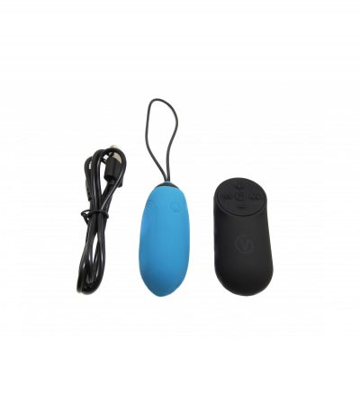 BLUE RECHARGEABLE G3 VIBRATING EGG - Imagen 5