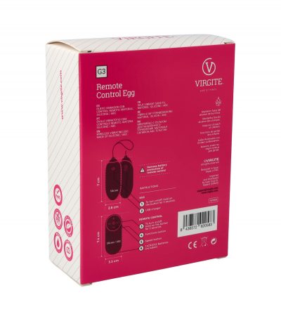 BLUE RECHARGEABLE G3 VIBRATING EGG - Imagen 9