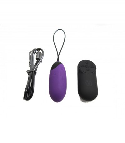 G3 RECHARGEABLE PURPLE VIBRATING EGG - Imagen 4