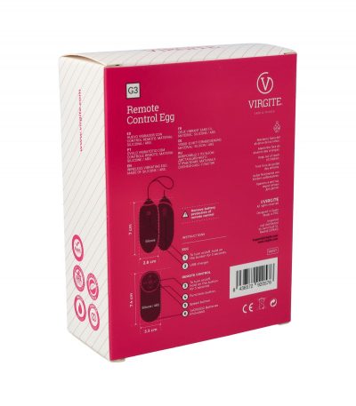 G3 RECHARGEABLE PURPLE VIBRATING EGG - Imagen 9