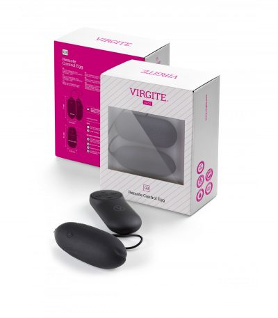 BLACK RECHARGEABLE VIBRATING EGG G3 - Imagen 2
