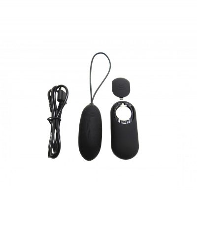 BLACK RECHARGEABLE VIBRATING EGG G3 - Imagen 4