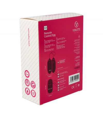 BLACK RECHARGEABLE VIBRATING EGG G3 - Imagen 9