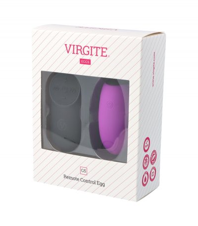 G5 RECHARGEABLE PURPLE VIBRATING EGG - Imagen 5