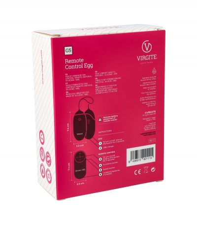 VIBRATOR EGG G5 RECHARGEABLE BLACK - Imagen 7