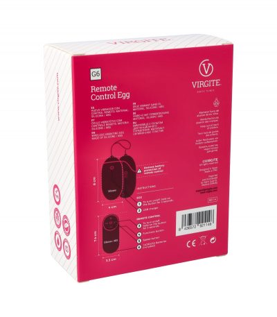 G6 RECHARGEABLE BLUE VIBRATING EGG - Imagen 5