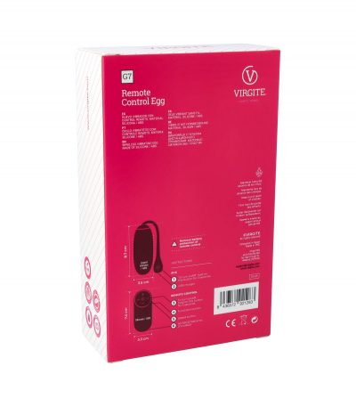 BLUE RECHARGEABLE G7 VIBRATING EGG - Imagen 6