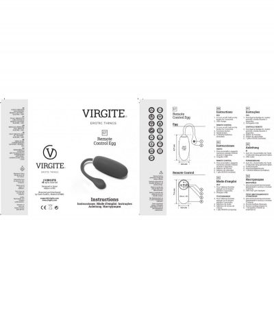BLUE RECHARGEABLE G7 VIBRATING EGG - Imagen 7
