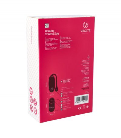 G7 RECHARGEABLE PINK VIBRATING EGG - Imagen 5