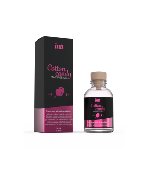 INTT HEAT EFFECT MASSAGE GEL COTTON CANDY 30 ML