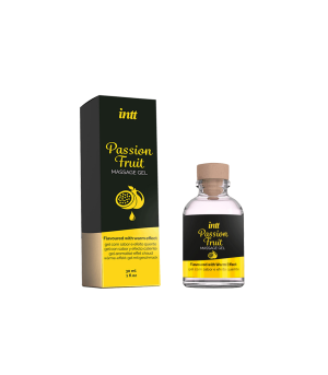 INTT HEAT EFFECT MASSAGE GEL PASSION FRUITS 30 ML