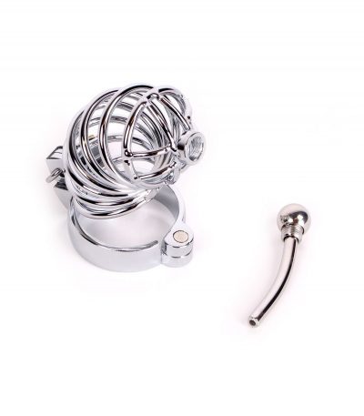 CHASTITY PENIS CAGE WITH URETHRAL DILATOR - Imagen 3