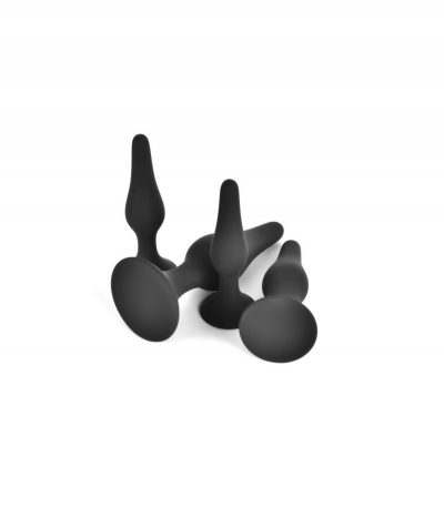 ANAL KIT X 4 SILICONE V-FANTASY BLACK - Imagen 3