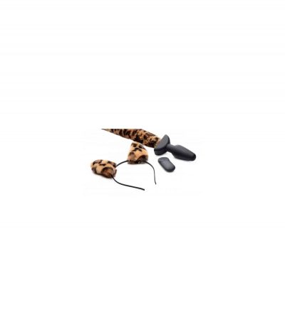 KIT WITH HEADBAND AND TAIL PLUG ROTATOR/LEOPARD VIBRATOR - Imagen 3