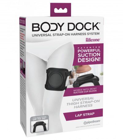 LAP STRAP HARNESS BLACK - Imagen 2