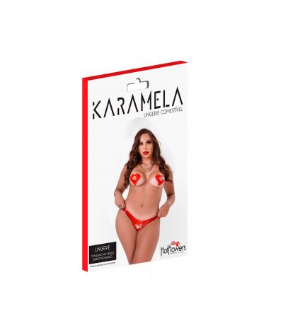 EDIBLE KARAMELO LINGERIE STRAWBERRY-CHAMPAGNE - Imagen 2