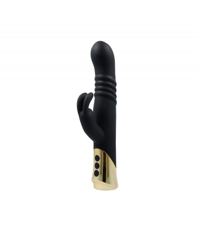 LIONHEAD RECHARGEABLE THRUSTING AND ROTATING RABBIT VIBRATOR - Imagen 3