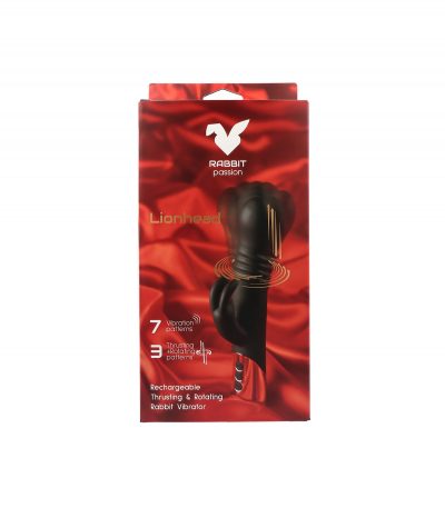 LIONHEAD RECHARGEABLE THRUSTING AND ROTATING RABBIT VIBRATOR - Imagen 10