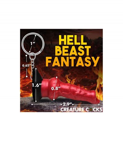HELL-HOUND SILICONE KEYCHAIN - Imagen 4