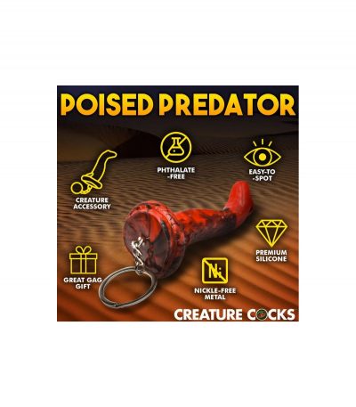 KING COBRA SILICONE KEYCHAIN - Imagen 3