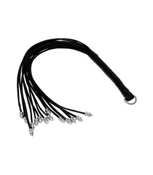 LEATHER WHIP 52 CM POINTS