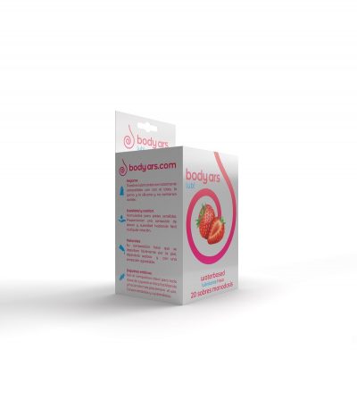 STRAWBERRY WATER LUBRICANT 20 MONODOSES 4 ML - Imagen 2