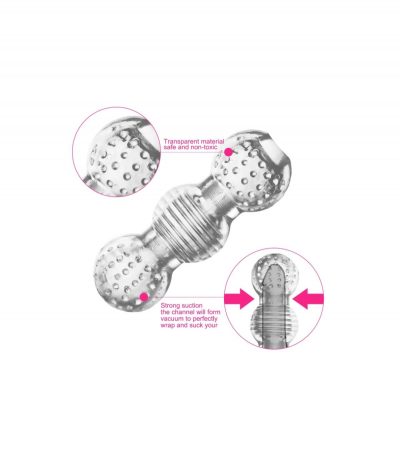 ICE GIRL MASTURBATOR CLEAR CIRCLES - Imagen 5