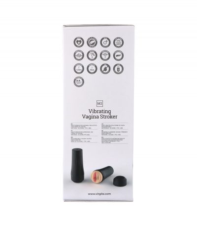 M2 MASTURBATOR VIBRATOR USB VAGINA FLESH - Imagen 7