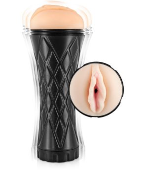 REAL BODY VAGINA MASTURBATOR W/ VIBRATION