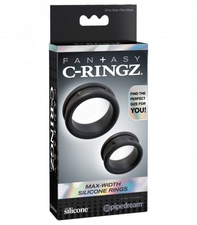 MAX-WIDTH SILICONE RINGS BLACK - Imagen 2