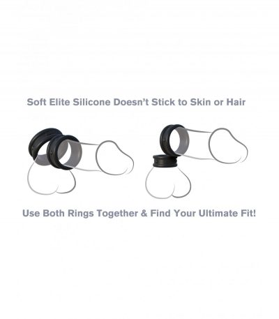 MAX-WIDTH SILICONE RINGS BLACK - Imagen 3