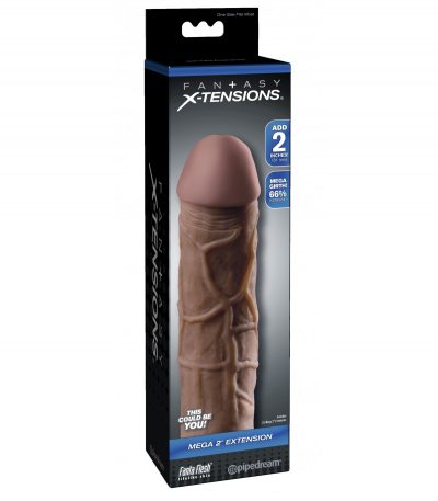MEGA 2" EXTENSION BROWN - Imagen 2