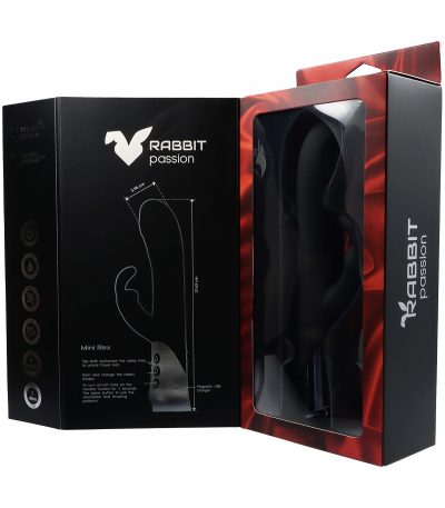 MINI REX RECHARGEABLE RABBIT VIBRATOR WITH TAPPING - Imagen 11
